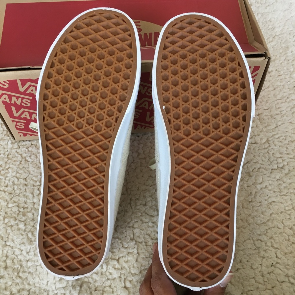 NIB Vans Hemp Linen Authentic Sneakers, W 8, M 6.5 - Picture 3 of 4